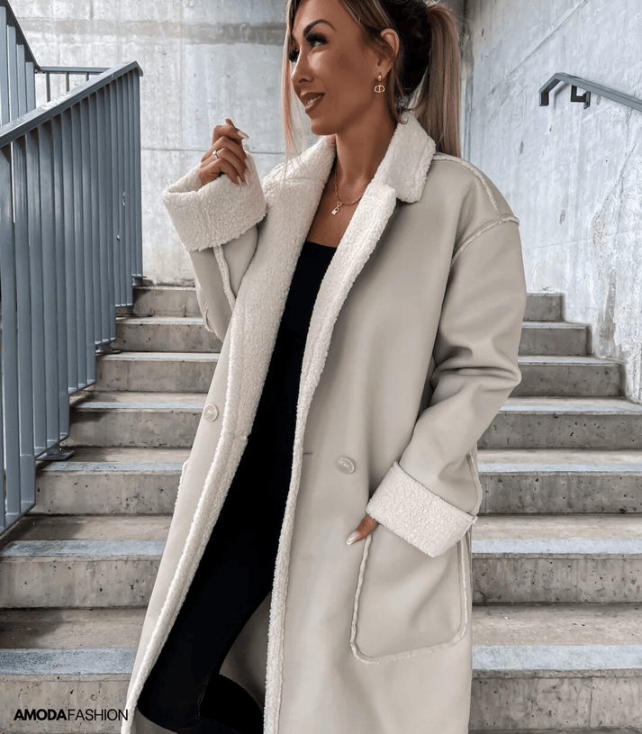 Delilah - Lange Damen-Winterjacke