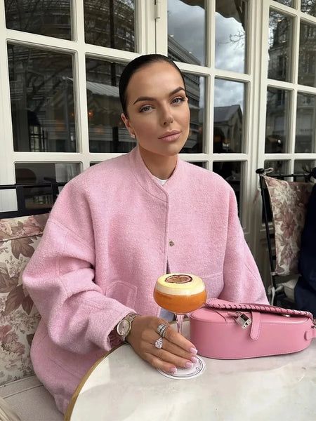 Joyce - Warme Oversized Strickcardigan