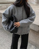 Joyce - Warme Oversized Strickcardigan