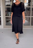 Katharina - Strumpfbandkleid und Durchsichtige Bluse