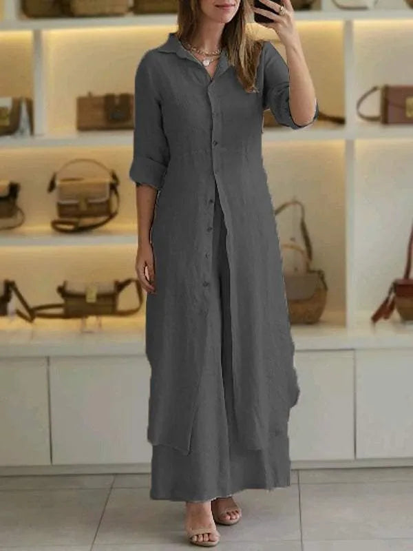 Kate - Schickes Sommerleinen-Outfit