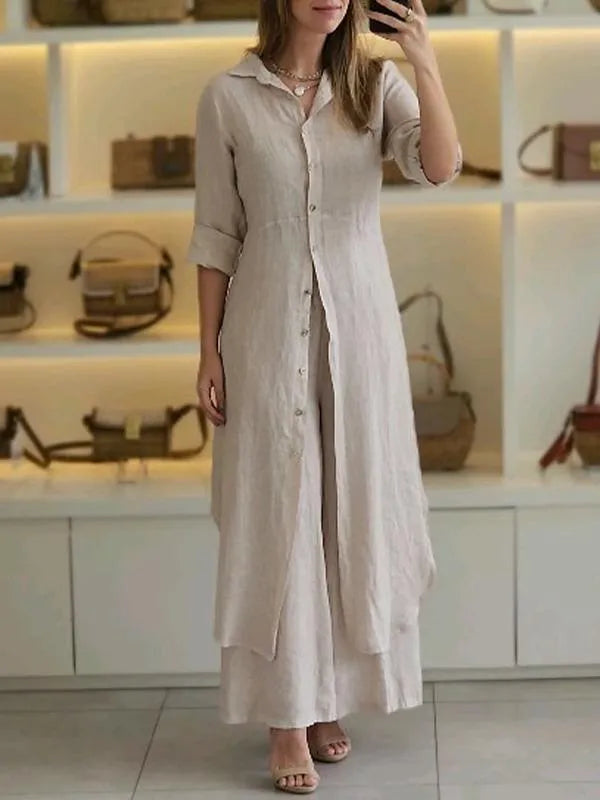 Kate - Schickes Sommerleinen-Outfit