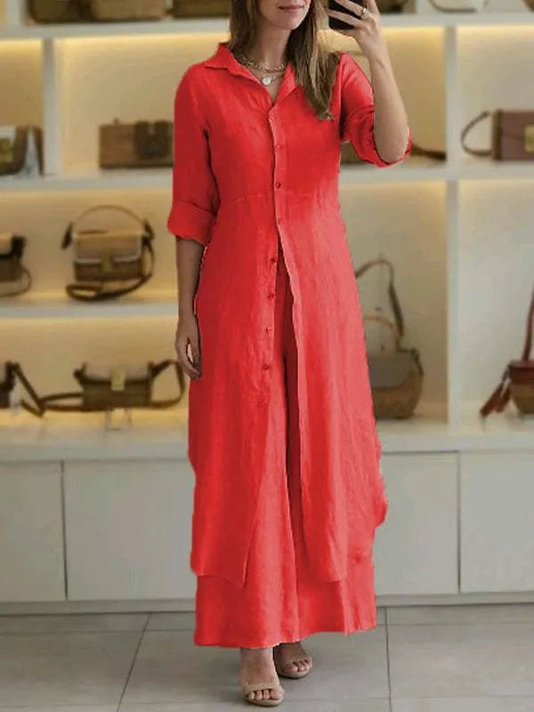 Kate - Schickes Sommerleinen-Outfit