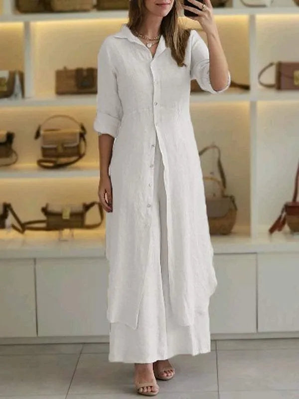 Kate - Schickes Sommerleinen-Outfit