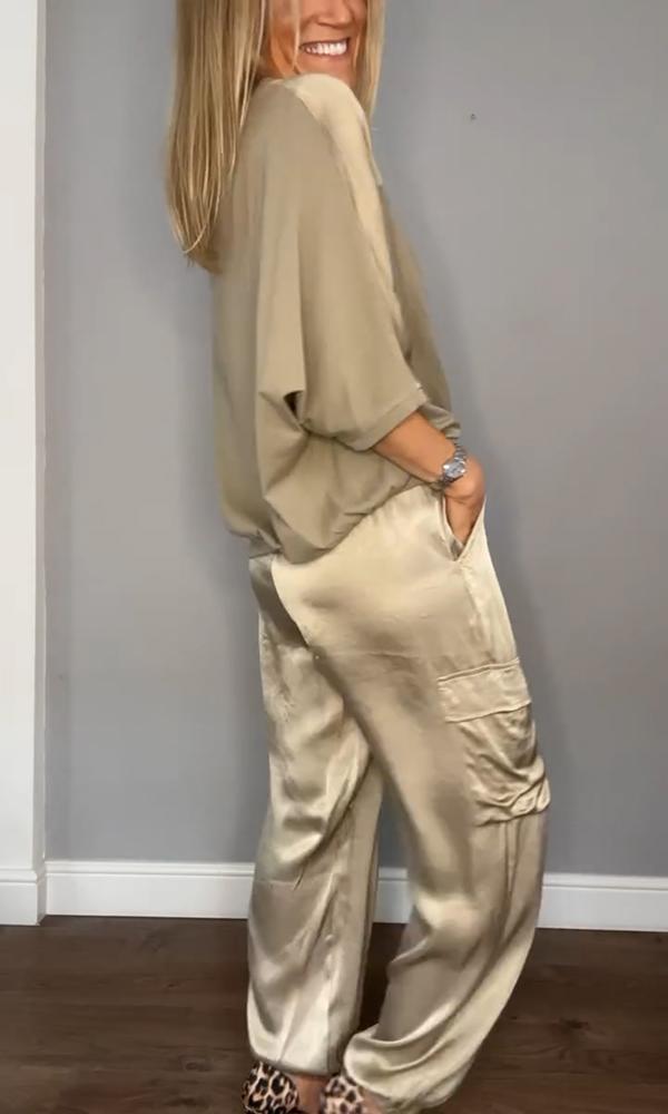 Paula - Chic Two-Piece Elegance Set