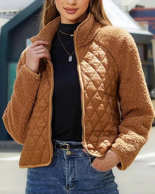 Tracy - Kuschelige & Warme Plüschjacke