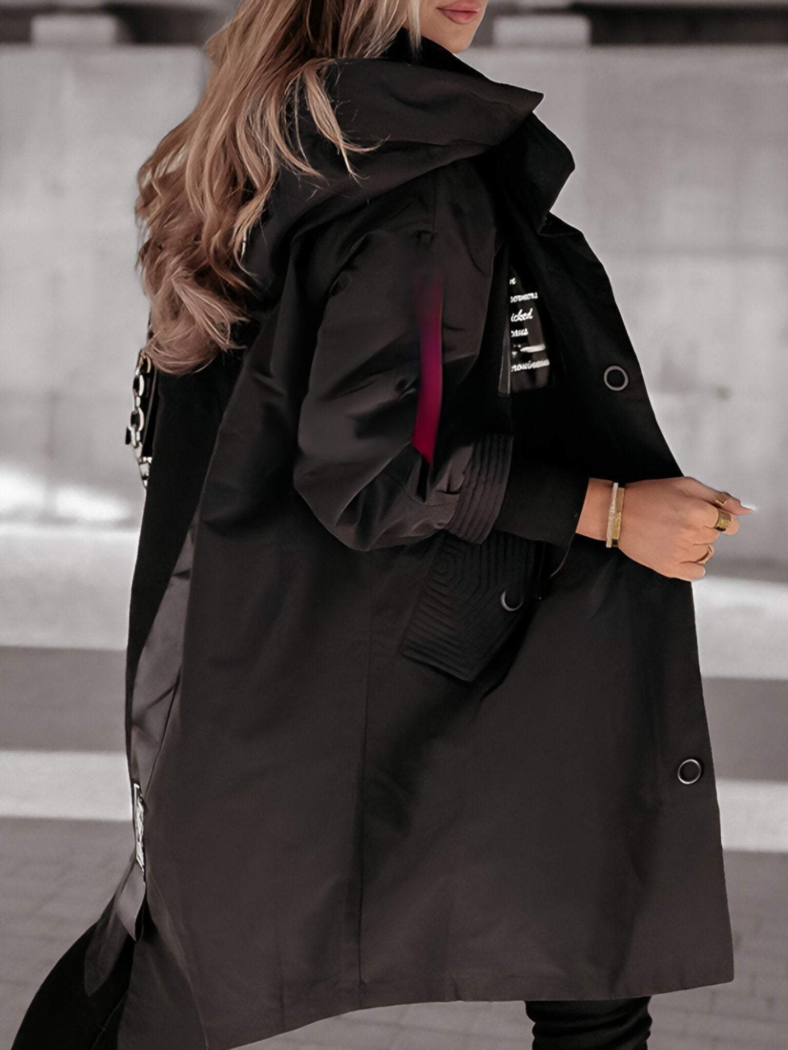 Patricia - Damen Kapuzenjacke mit langen Ärmeln