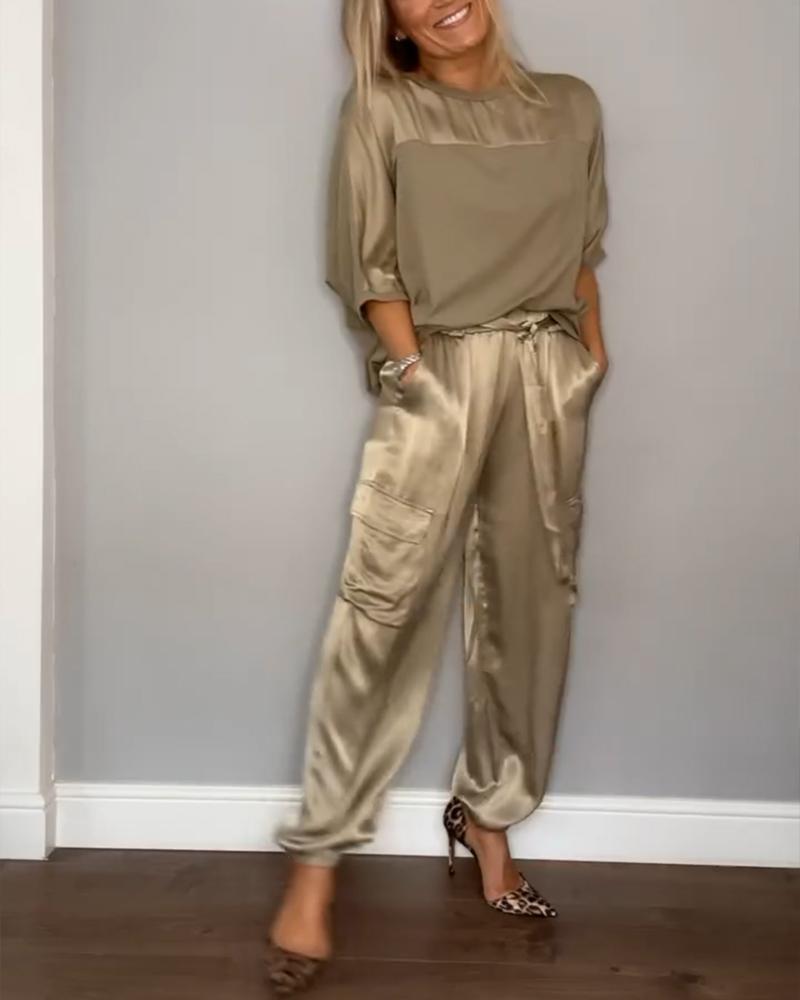 Paula - Chic Two-Piece Elegance Set