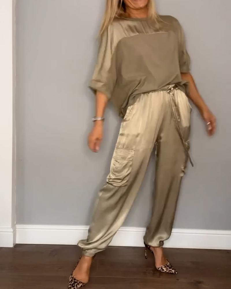 Paula - Chic Two-Piece Elegance Set