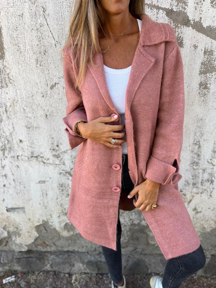 Christina - Lässiger Mantel mit Revers