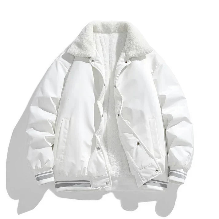 Zephyr - Stylischer Sherpa-Kragen Herrenjacke