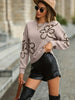Kennedi - Pullover mit rundhalsausschnitt und blumenmuster