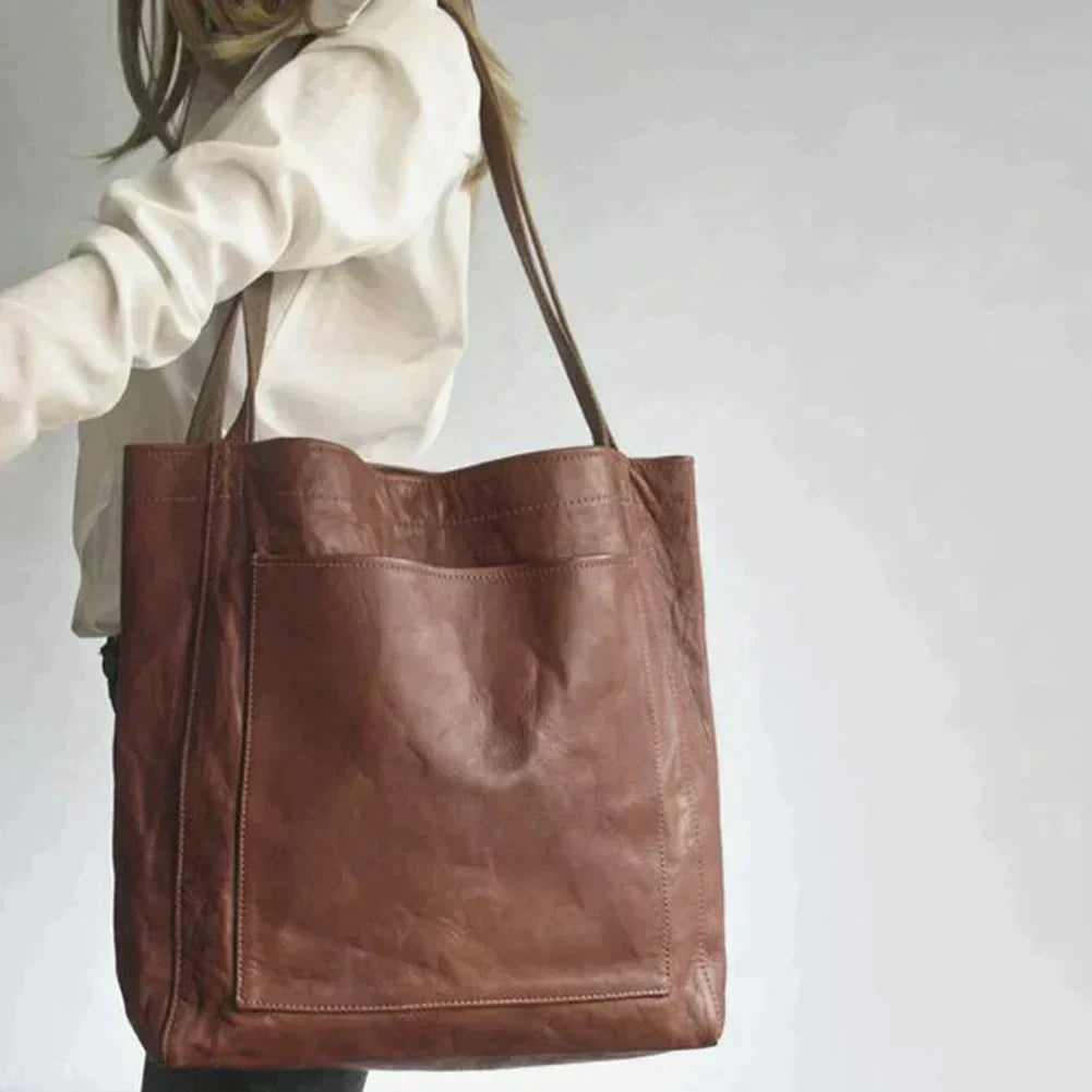 LuxeBag - Elegante Lederhandtasche