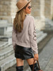 Kennedi - Pullover mit rundhalsausschnitt und blumenmuster