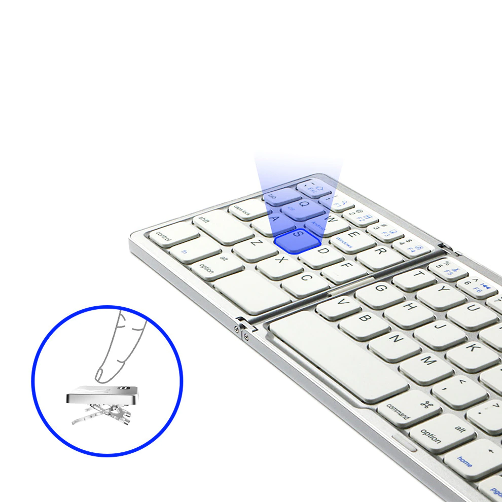 Faltbare Drahtlose Bluetooth-Tastatur