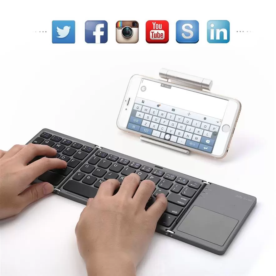 Faltbare Drahtlose Bluetooth-Tastatur