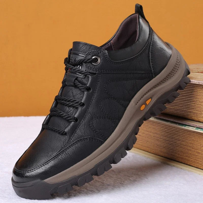 Wasserdichte orthopädische Outdoor-Schuhe für Herren aus PU-Leder