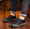 Wasserdichte orthopädische Outdoor-Schuhe für Herren aus PU-Leder