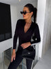 Veluxe - V-Ausschnitt Jumpsuit