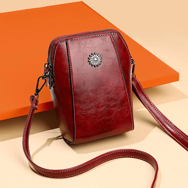 LuxeBag - Stylische Leder-Umhängetasche