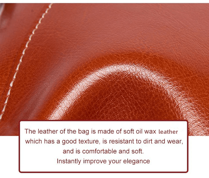 LuxeBag - Stylische Leder-Umhängetasche