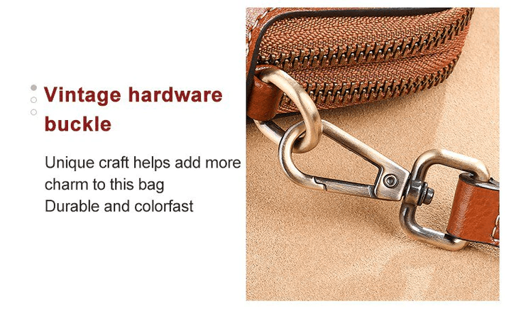 LuxeBag - Stylische Leder-Umhängetasche