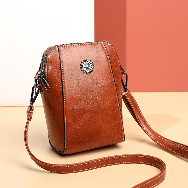 LuxeBag - Stylische Leder-Umhängetasche