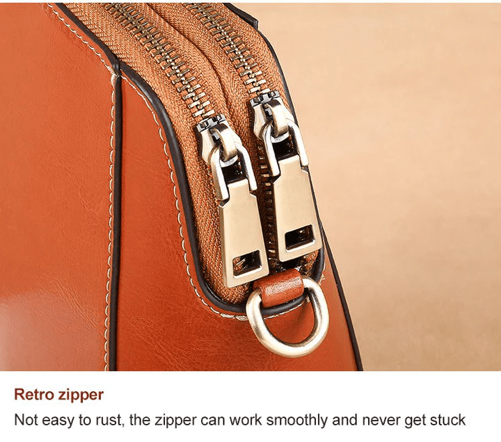 LuxeBag - Stylische Leder-Umhängetasche