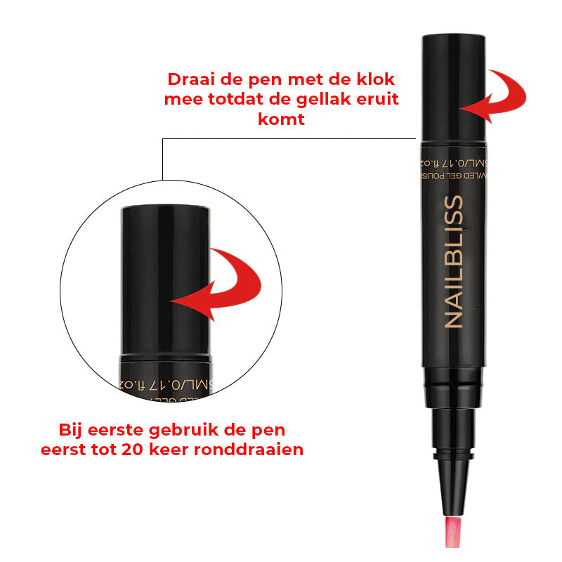 Nail Glam™ | Nagel gel pen (2+1 GRATIS)