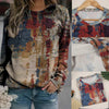Chana - Pullover mit abstraktem print