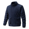 Henry - Herren cordjacke mit stehkragen und tasche