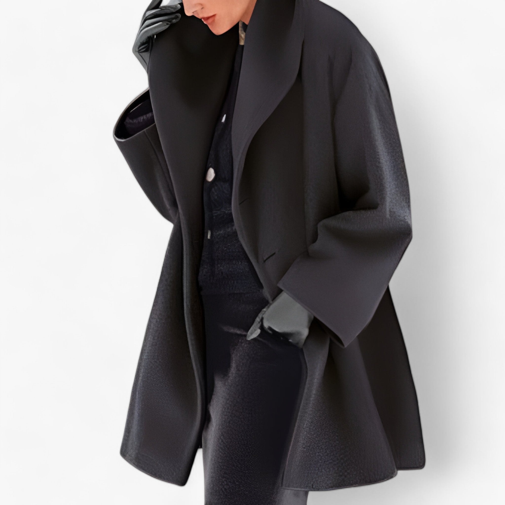 Daniella - Trenchcoat aus Wolle für Frauen