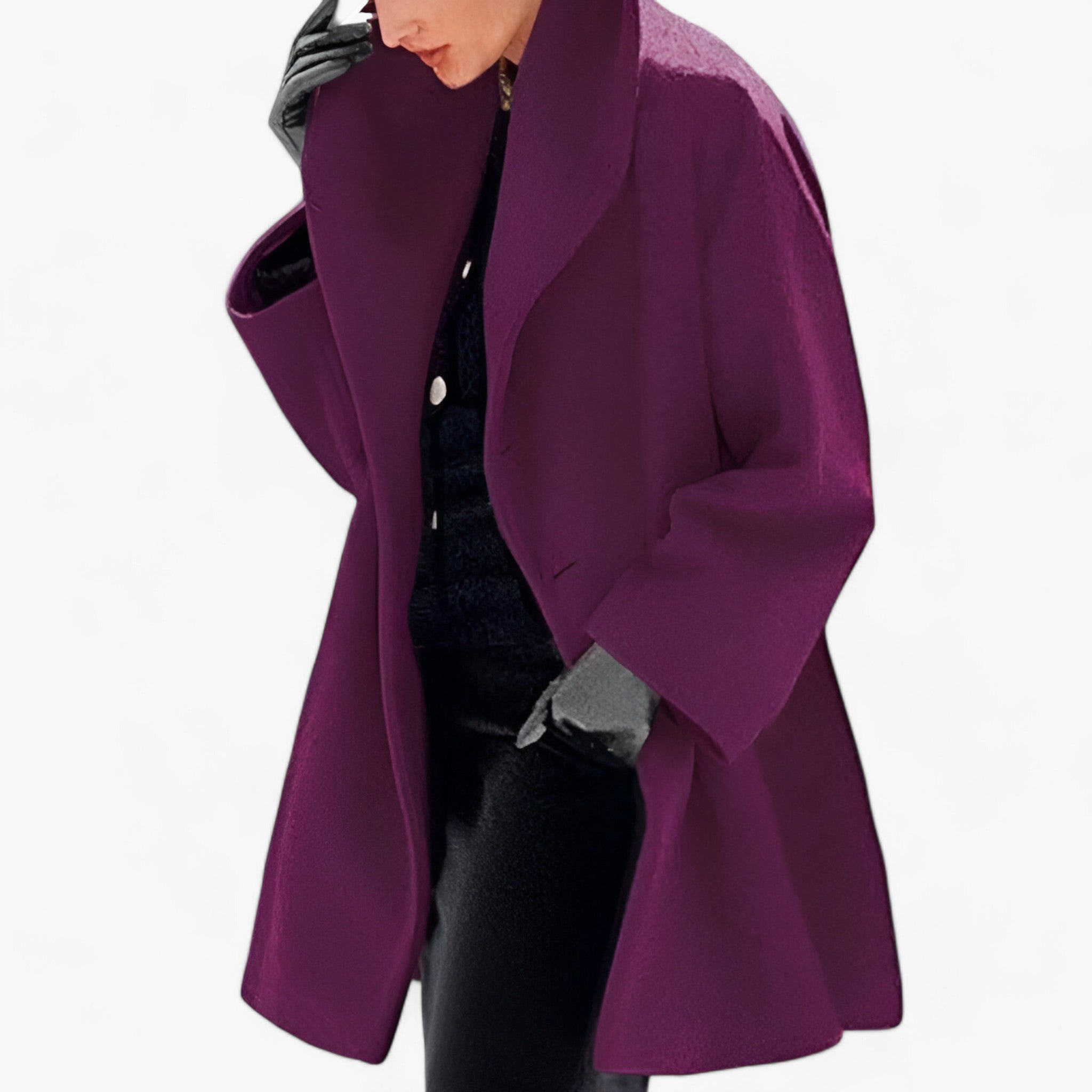 Daniella - Trenchcoat aus Wolle für Frauen