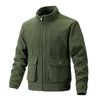 Henry - Herren cordjacke mit stehkragen und tasche