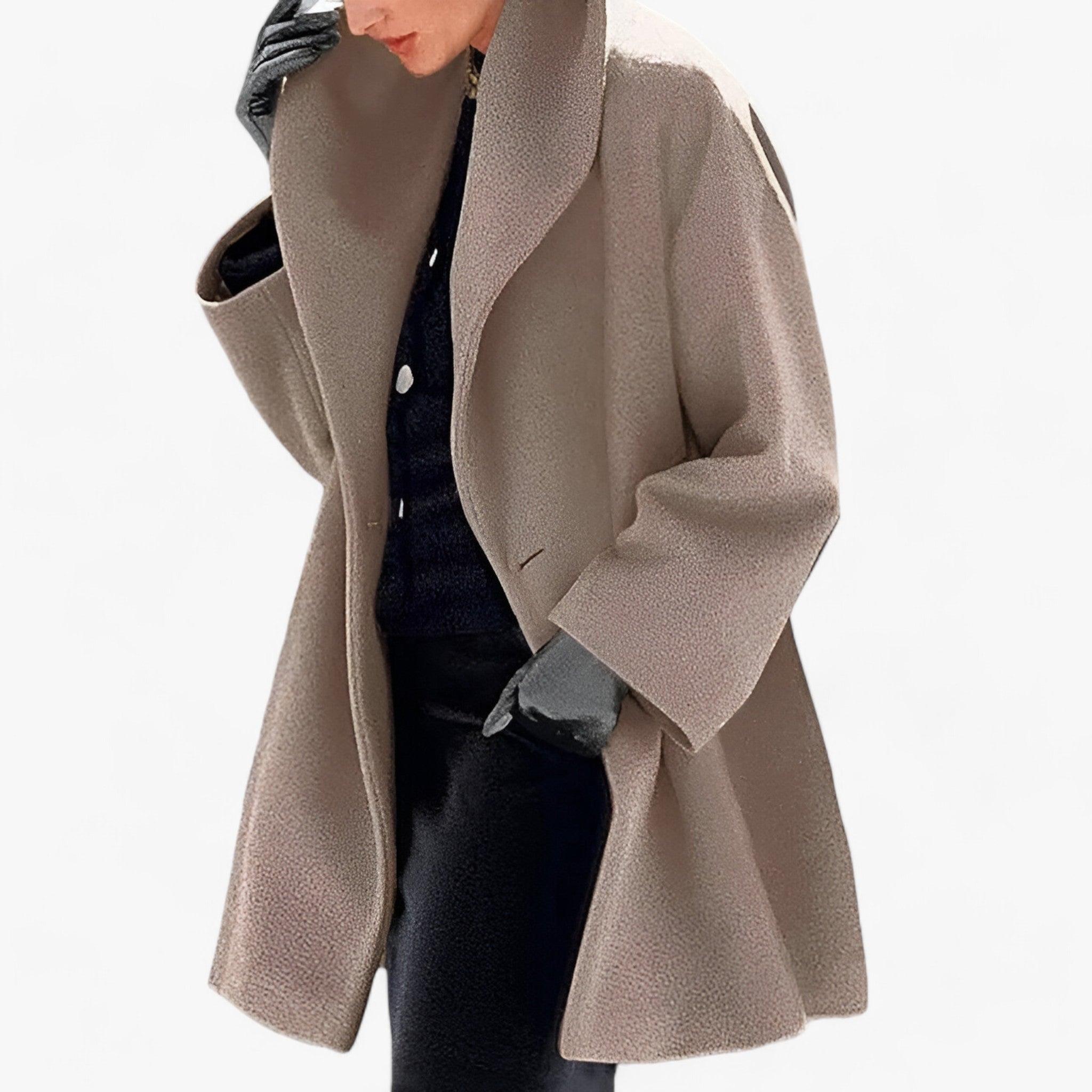 Daniella - Trenchcoat aus Wolle für Frauen