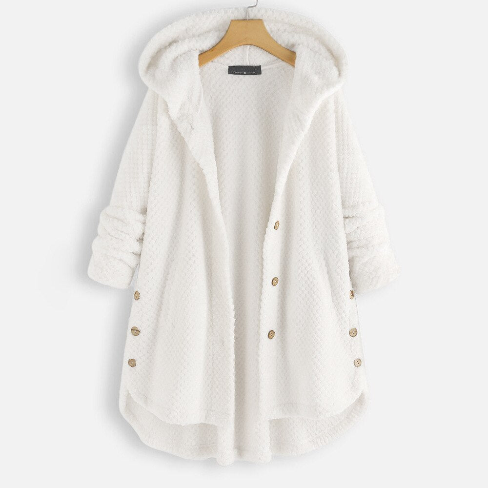 Emmett - Übergroße kapuzenjacke für frauen