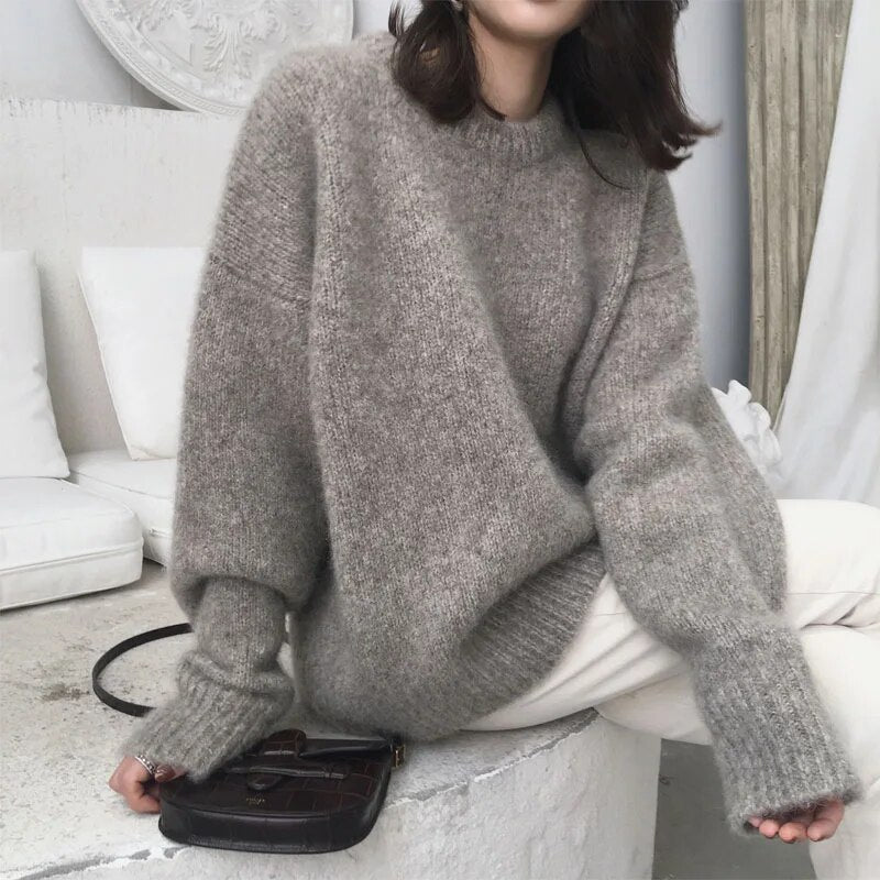 Holly - Modischer langärmeliger pullover