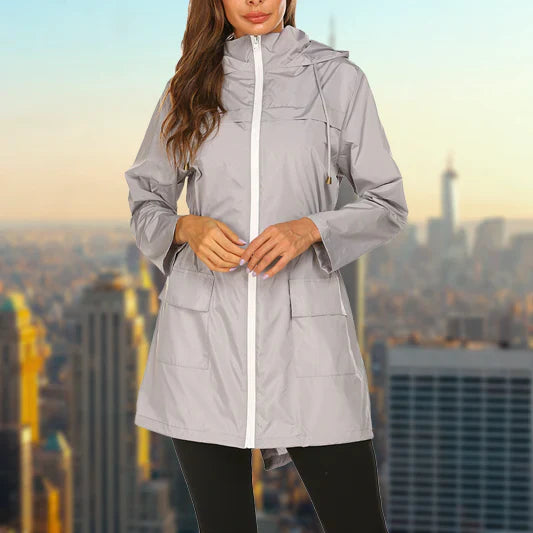 Angelina - Wasserdichte damen outdoor regenjacke