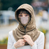 Anastasia - Gesichtsmaske mit Kapuze und Halswärmer für den Radsport