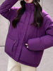 Beatriz - Parkajacke mit stehkragen und doppelverschluss