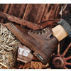 Fabian - Vintage PU-Leder Schnürstiefel