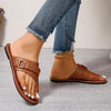 Breez - Lightweight casual fashion split toe flat sandals