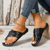 Breez - Lightweight casual fashion split toe flat sandals