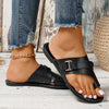Breez - Lightweight casual fashion split toe flat sandals
