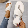 Breez - Lightweight casual fashion split toe flat sandals