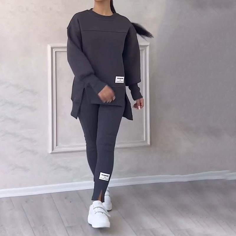 Angel - Casual Damen Sweatshirt und Leggings Set