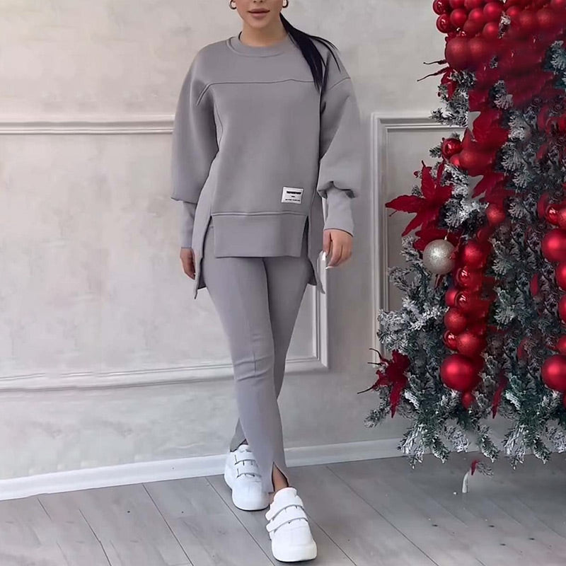 Angel - Casual Damen Sweatshirt und Leggings Set