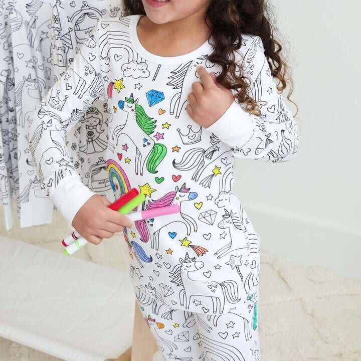 DreamJammies - Ausmalbare Kinderpyjamas