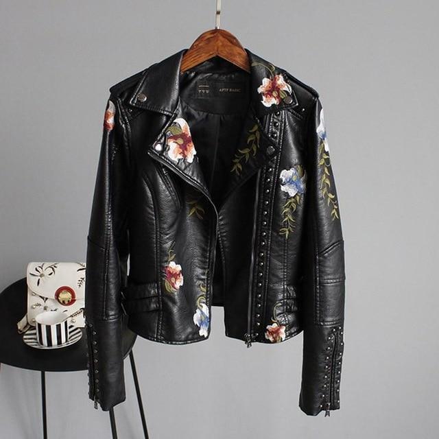 Minna - lederjacke