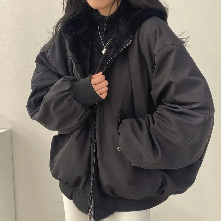 Margie - Bequeme ubergrößen damen-winterjacke